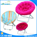 Indoor moon chair portable camping outdoor round lounge chair with padded